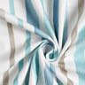 Tissu de décoration semi-panama rayures – blanc/bleu,  thumbnail number 3