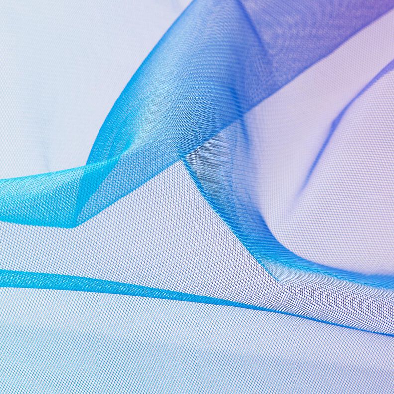 Softmesh Tracé d’arc-en-ciel – bleu aqua/rose intense, image number 9
