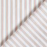 Tissu en coton Rayures bicolores – écru/abricot,  thumbnail number 4
