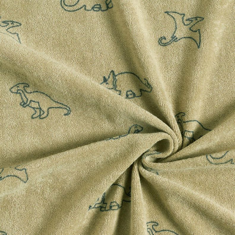 Jersey éponge Dinosaures – greige,  image number 3