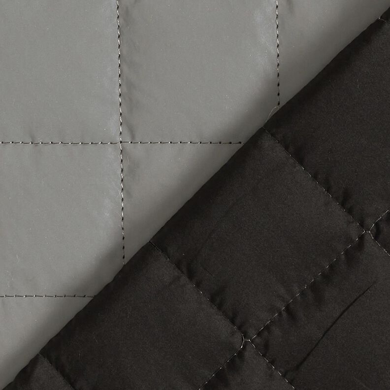 Tissu matelassé réfléchissant – gris,  image number 5