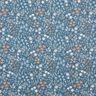 Coton enduit Prairie fleurie multicolore – jean bleu clair/bleu clair,  thumbnail number 1