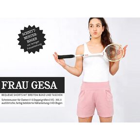 FRAU GESA - Short confortable à large ceinture, Studio Schnittreif | XS - XXL, 