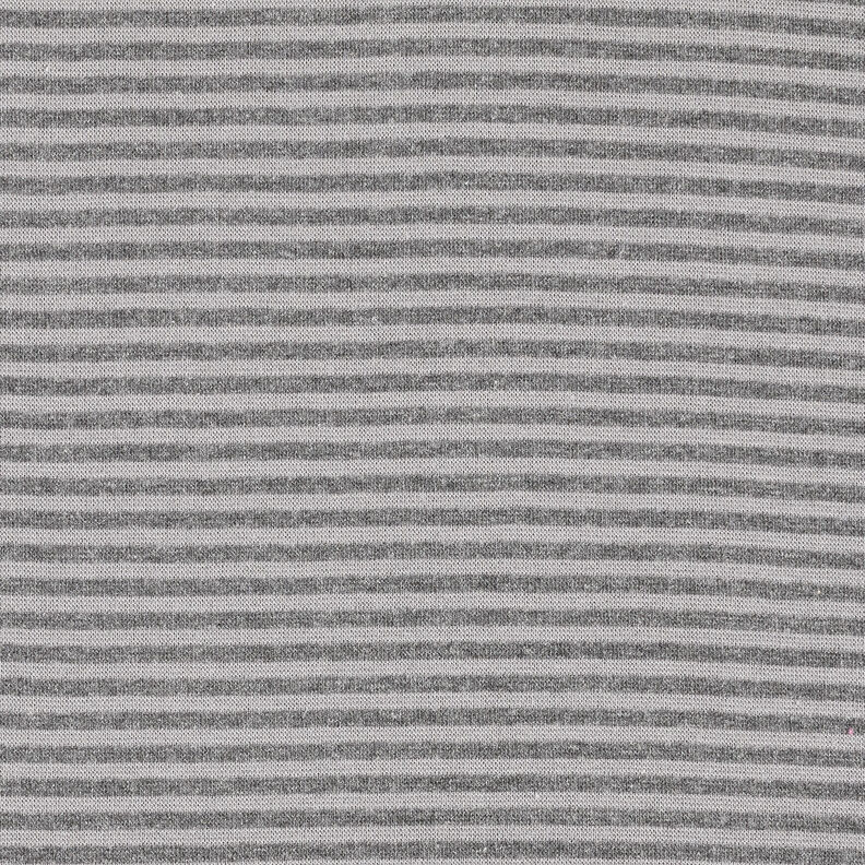 Bordures Tissu tubulaire à rayures – argent/gris foncé,  image number 1