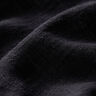 Tissu en coton Aspect lin – noir,  thumbnail number 2