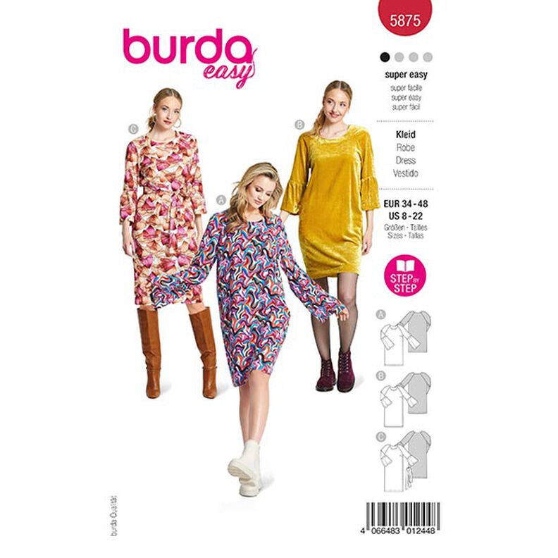 Robe | Burda 5875 | 34-48, image number 1