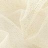 Tissu tulle scintillant – écru/or,  thumbnail number 3