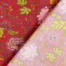 Tissu viscose Fleurs motif cachemire – carmin/rouge feu,  thumbnail number 4