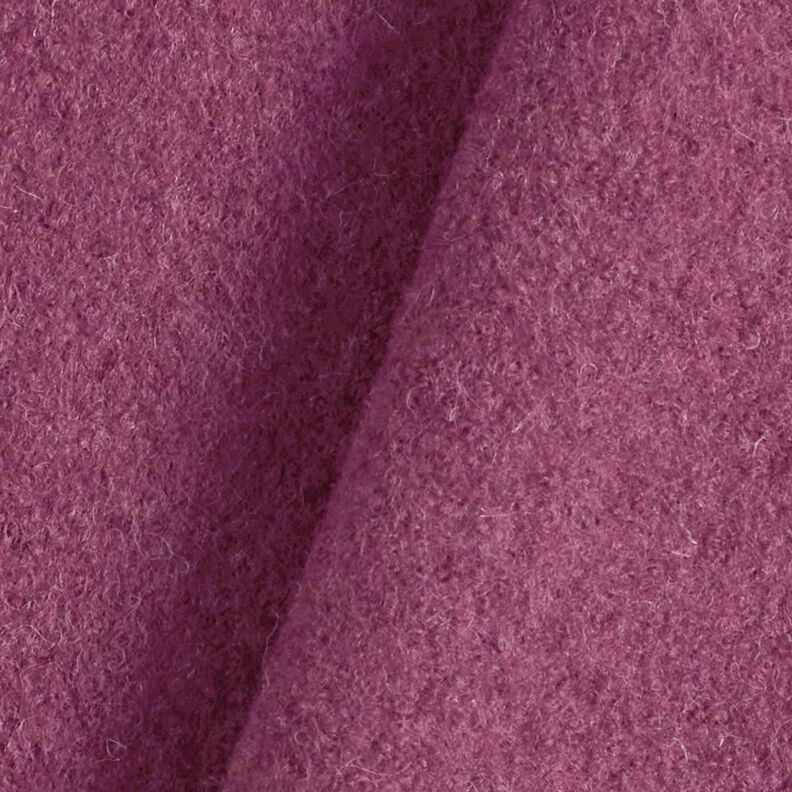 Loden de laine foulé – mauve,  image number 3