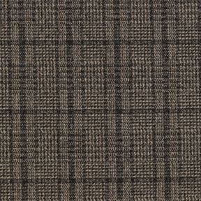 Maille pour manteau stretch Prince de Galles – marron clair/anthracite, 