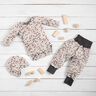 Jersey coton Jolies petites fleurs – écru,  thumbnail number 7