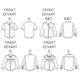 Chemise homme, McCalls 6044 | 34 - 44 | 46 - 56,  thumbnail number 2