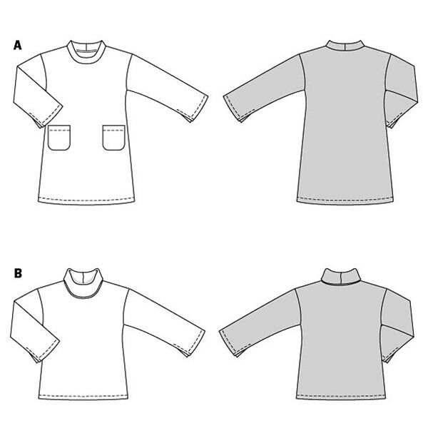 Robe / Shirt - Grande taille | Burda 5866 | 44-54,  image number 8