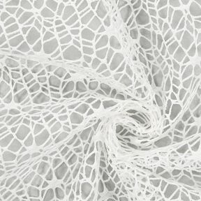 Tissu de décoration Spider – blanc, 