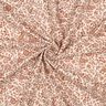 Tissu double gaze de coton Fleurs bicolores  | Poppy Fabrics – beige clair/caramel,  thumbnail number 3