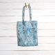Tissu d’extérieur Canvas Feuilles abstraites – bleu,  thumbnail number 11