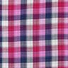 Tissu double gaze de coton Karo Double face | Poppy Fabrics – lilas/bleu marine,  thumbnail number 1
