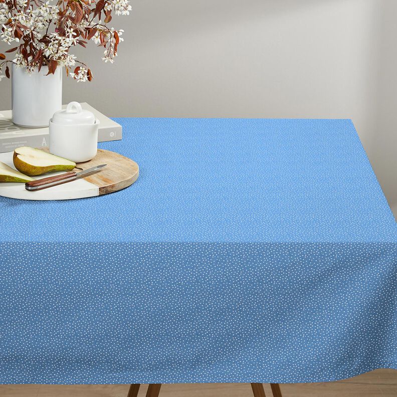 Tissu en coton Cretonne feine Punkte – bleu,  image number 8