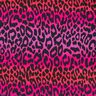 French Terry Sweat d’été Dégardé de couleurs léopard Impression numérique | by Poppy – pourpre/rouge,  thumbnail number 1