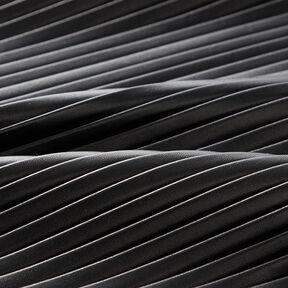 Similicuir Plissé – noir, 