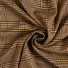 Tissu viscose Prince-de-galles – caramel/noir,  thumbnail number 4