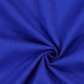 Tissu de lin en ramie mélangée medium – bleu roi, 