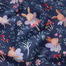 GOTS Jersey coton Fées lapins Impression numérique – bleu marine,  thumbnail number 2