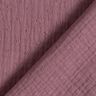 Tissu double gaze de coton dobby – myrtille,  thumbnail number 4