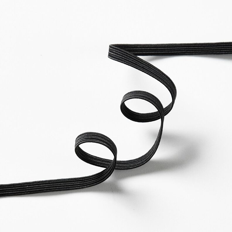 Bande en caoutchouc [10 m | 5 mm] – noir,  image number 2