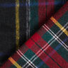 Tissu manteau en tartan en laine vierge mélangée – noir/rouge,  thumbnail number 4