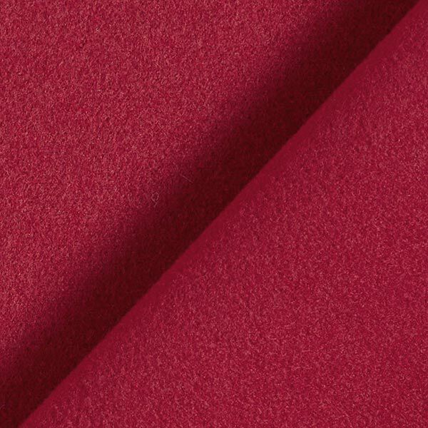 Tissu en polyester recyclé pour manteau – rouge bordeaux,  image number 3