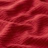 GOTS Tissu double gaze de coton | Tula – rouge bordeaux,  thumbnail number 4