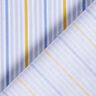 Tissu en coton Cretonne Rayures multicolores – blanc/bleu argenté,  thumbnail number 4