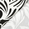 Jersey viscose Fleurs abstraites – noir/ivoire,  thumbnail number 4