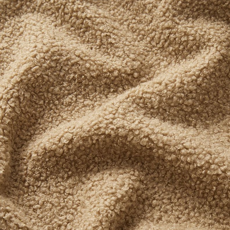 Tissu de revêtement Tissu peluche doux – taupe, image number 2