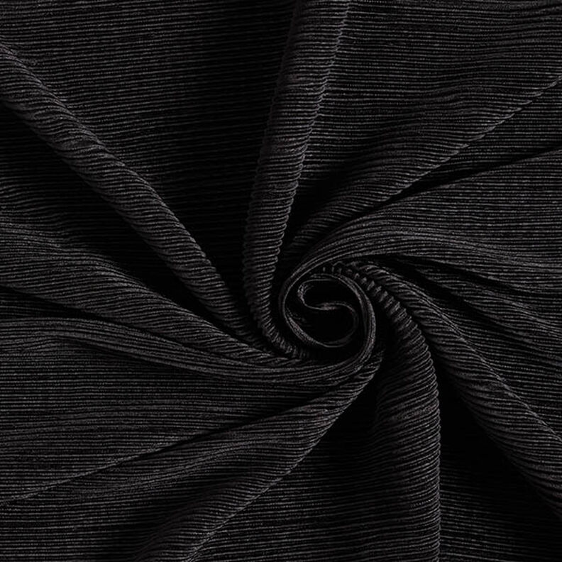 Plissé Uni – noir,  image number 1