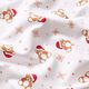 Panel French Terry Sweat d’été Nounours de Noël – écru/rouge,  thumbnail number 9