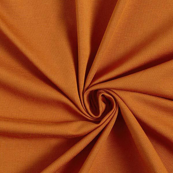 Jersey coton Medium uni – caramel,  image number 1