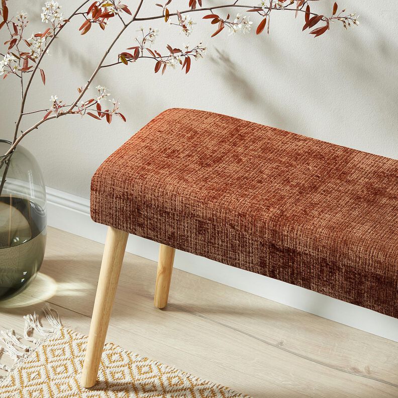 Tissu de revêtement Chenille Uni – bronze,  image number 6