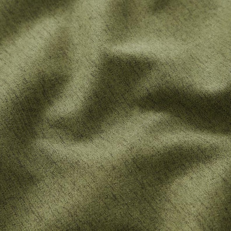 Tissu d’ameublement fin en mélange – olive foncé, image number 2