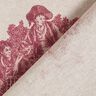 Tissu de décoration Semi-panama Pique-nique de berger – rouge bordeaux/nature,  thumbnail number 4