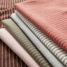 Tissu pour chemisier Coton mélangé larges rayures – écru/noir,  thumbnail number 6