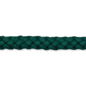 Cordon en coton [Ø 7 mm] – vert foncé, 