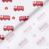 Popeline coton Pompiers – blanc,  thumbnail number 4