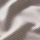 Tissu coton Lyocell Fin pied de poule – jaune olive/blanc, 