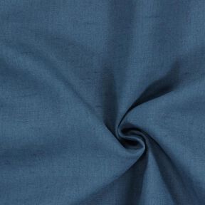 Tissu de lin en ramie mélangée medium – bleu jean, 