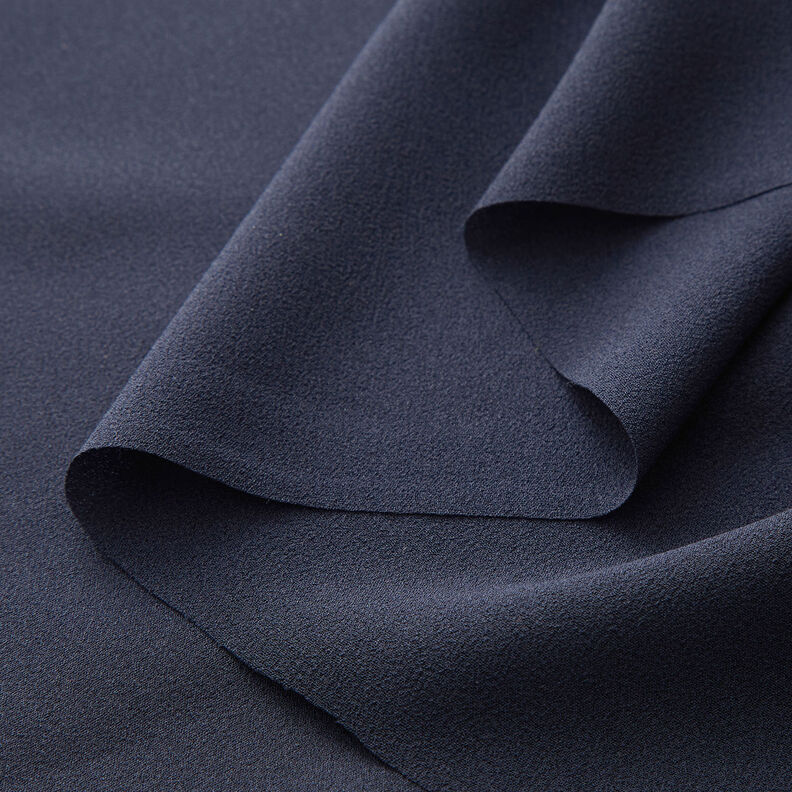Crêpe Georgette – bleu noir,  image number 4