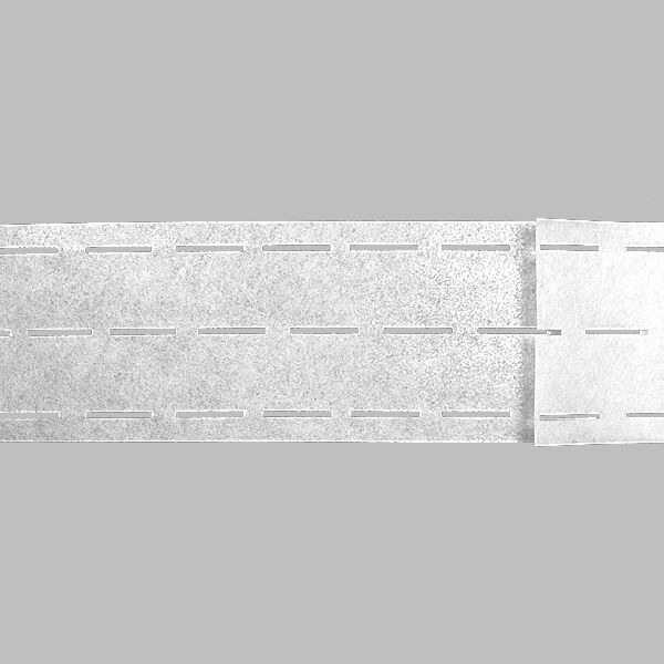 Perfobande [80 mm] | Vlieseline – blanc,  image number 1