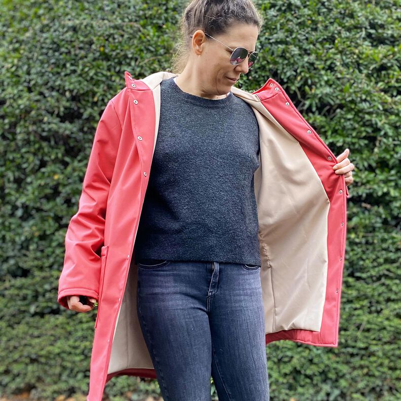 FRAU KARO - Parka à capuche doublée avec poches plaquées, Studio Schnittreif | XS - XXL,  image number 14