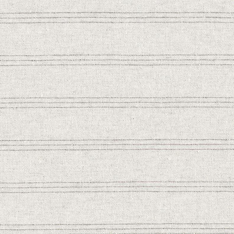 Tissu de décoration Canvas trois rayures recyclé – argent,  image number 1